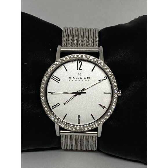 Skagen SKW2284 Women Silver Stainless Steel Analog Dial Quartz Wrist Watch JK616 main image 11